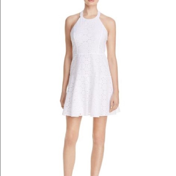 NWT Parker White Lace Halter Dress - Size Small - Picture 2 of 7